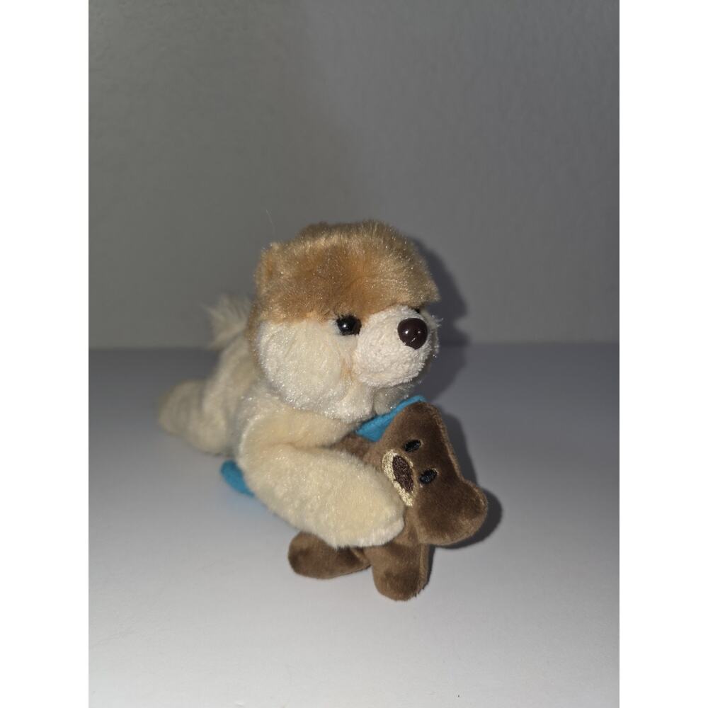 Gund Itty Bitty Boo Bedtime Puppy Dog Plush with Blanket Bear Toy 7" #039